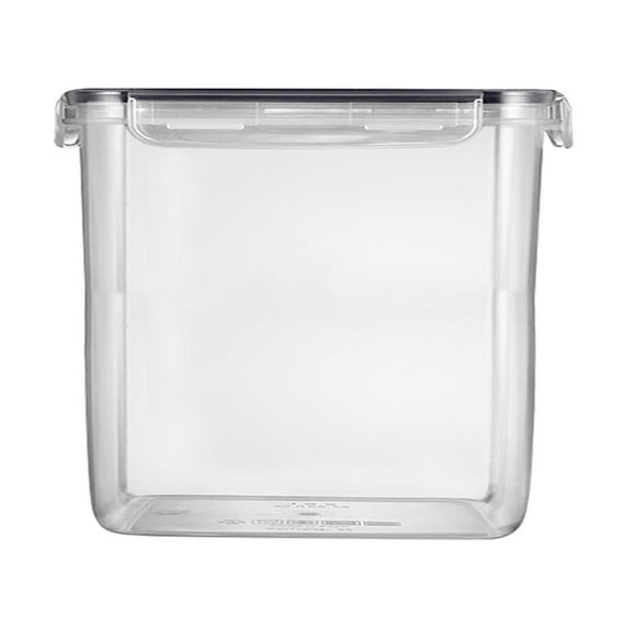 SLYNSHome Airtight Fridge Food Storage Containers with Lids,Kitchen and Pantry Clear Organization Canisters for Cereal,Dry Food,Flour and Sugar,BPA Free (54 Oz)