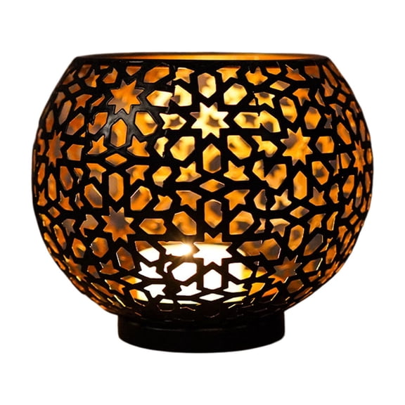 SLYNSHome Aromatherapy Candle Holder Bowls Hollow Out Candlestick Cups Scented Soy Wax Candles Plate for Home Decor Housewarming Gift