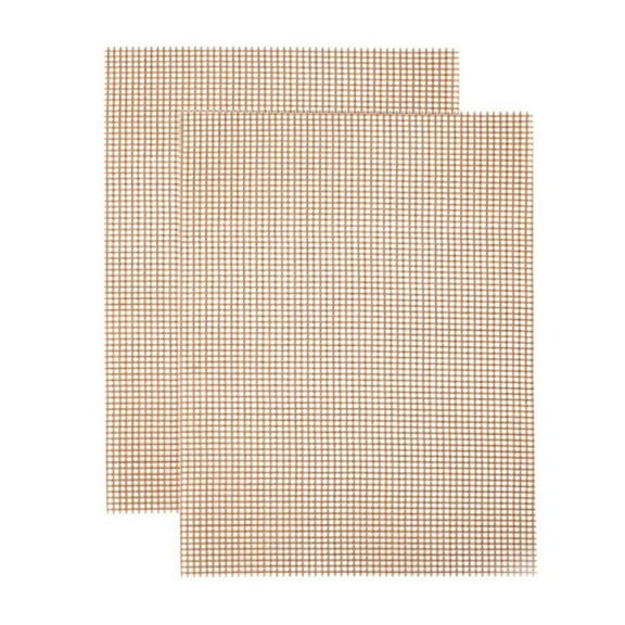 SLYNSHome BBQ Grill Net Rectangle Wire Mesh Non-stick Meat Oven Grill