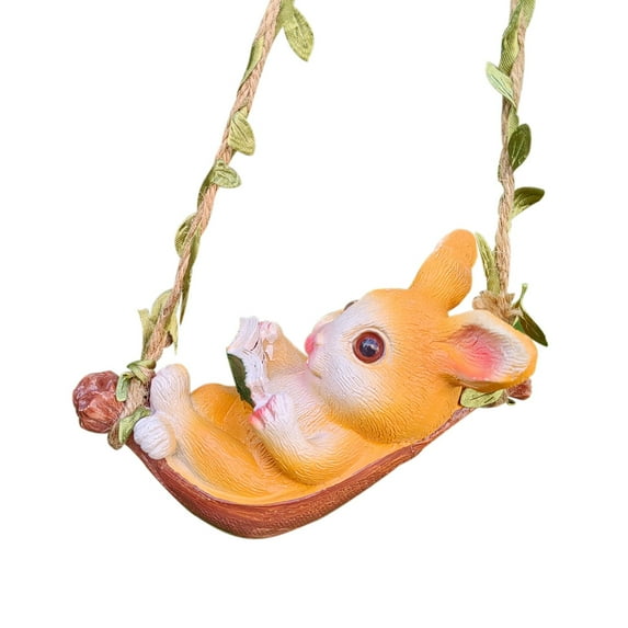 SLYNSHome Balcony Decoration Pendant Outdoor Garden Gardening Pendant Resin Ornaments