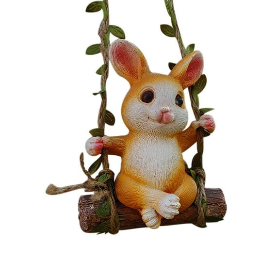 SLYNSHome Balcony Decoration Pendant Outdoor Garden Gardening Pendant Resin Ornaments