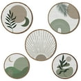 thumbnail image 1 of SLYNSHome Boho Art Wall Decoration Wooden Wall Decor Round BOHO Geometric Hanging Wall Hanging, 1 of 5
