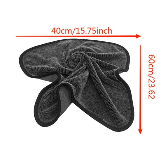 SLYNSHome Car Cleaning Coral Velvet Car Wash Towel For Car And Motorcycle Care