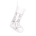 thumbnail image 1 of SLYNSHome Clearance Christmas Stockings Ornament with Snowflake,11.2x17.7Inch Christmas Tree Hanging Stockings Stuffed Candy Gifts Bag Xmas Stockings for Kids,Family Holiday Xmas Party Decoration, 1 of 6