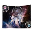 thumbnail image 1 of SLYNSHome Colorful Tapestry Hippie Wall Hanging Bedspread Dorm Decor, 1 of 3