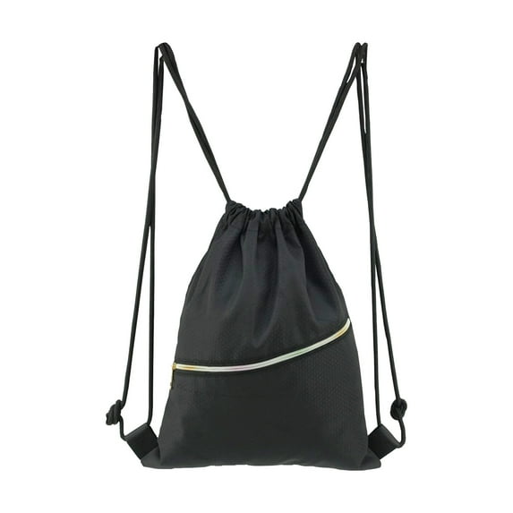 SLYNSHome Drawstring Bags Bulk for Men/Women Fottball Bag Backpack Storage Pouch for Travel Hiking Cycling Running Gym