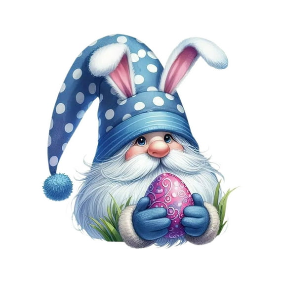 SLYNSHome Easter Gnomes Ornament Decoration Cute Faceless Hanging Pendant Signs Easter Gifts for Kids Spring Home Car Keychain Backpack