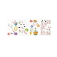 thumbnail image 1 of SLYNSHome Easter Sticker Wall Decals Peel and Stick Cute Bunny Eggs Rabbit Wall Paper Stickers Window Clings for Spring Home Party Door Toilet Decoration, 1 of 6