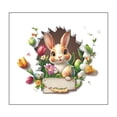 thumbnail image 1 of SLYNSHome Easter Stickers Cute Rabbit Eggs Wall Decals Peel and Stick Bunny Window Clings for Home Party Nursery Spring Summer Decoration, 1 of 6