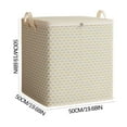 thumbnail image 1 of SLYNSHome Extra Large Clothes Storage Bag Cube Moving Bags Foldable Luggage Organization Bag with Reinforced Handles for Clothing Bedding Closet - 39.6 Gallon, 1 of 3