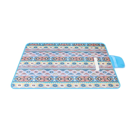 SLYNSHome Extra Large Picnic Blanket,59''x39.3''Inch Waterproof Reusable Foldable Outdoor Blankets,Picnic Mat with Pattern for Beach,Grass Lawn Park Parent-child Camping Accessories