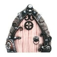 thumbnail image 1 of SLYNSHome Fairy Door for Tree,Artificial Wood Door Sculpture Gnome Home Ornaments Decoration for Kids Room,Garden,Wall,Trees Outdoor,Miniature Fairy Garden Outdoor Decor Accessories, 1 of 2