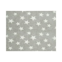 SLYNSHome Flannel Throw Blanket for Couch,27.5x39 inch Fleece Soft Blanket Soft Cozy Stars Lightweight Plush Blankets for Sofa Bed Car Office Fall Winter Home Decorartion