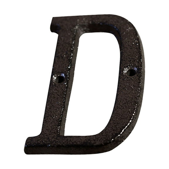 SLYNSHome Floating House Address Letters,Modern Cast Iron House Letters,Mailbox Decor Number for Outdoor Mailbox Yard Home Wall Door Garage Gate,911 Visibility Signage
