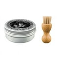 thumbnail image 2 of KAKABUBBLE Furniture Salve For Leather & Wood With Boar Bristle Brush, All-in-One Leather Conditioner, Wood Polish & Multi-Surface Restorer For Furniture, Upholstery & Car Vinyl (2 2 of 12