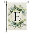 thumbnail image 1 of SLYNSHome Clearance Spring Letter Garden Flags for Outside,12x18 Inch Double Sided Floral Print Initial Garden Flags for Yard Patio Garden Spring Outdoor Decorations, 1 of 5