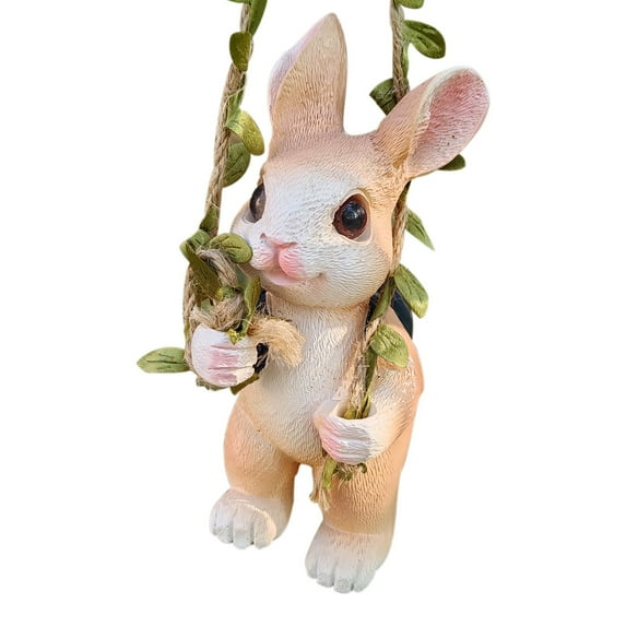 SLYNSHome Balcony Decoration Pendant Outdoor Garden Gardening Pendant Resin Ornaments