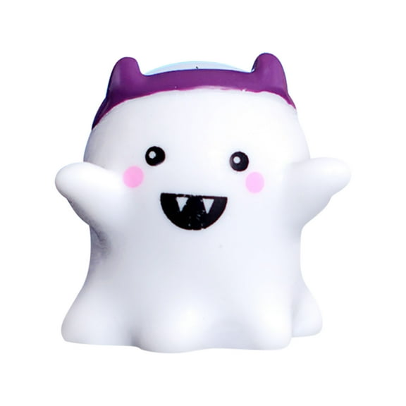 SLYNSHome Halloween Miniature Ghost Figurines Hallowmas Small Ghost Statue Mini Resin Ghost Ornaments Fairy Garden Accessories for Halloween Party Decoration Supplies(Ghost)