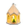 thumbnail image 1 of SLYNSHome LED Christmas Tree Lantern Decoration Christmas Tabletop Lights Ornament,Hanging Lantern Lamp Table Centerpiece Xmas Handheld Landscape Lights for Home Party (Tree,White), 1 of 3