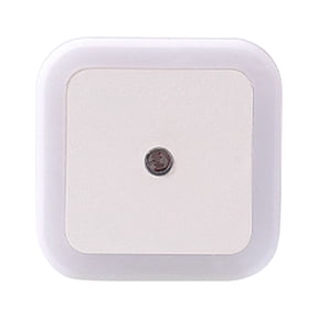 SLYNSHome LED Night Light Plugs Into Wall with Motion Sensor for Bedroom Auto-On/Off Nightlight Dusk-to-Dawn Dimmable Bedside Lamps Kids or Elderly Room (White)