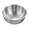 thumbnail image 1 of SLYNSHome Clearance Mixing Bowls with Scale,Reusable Stainless Steel Mixing Bowl,Home,Refrigerator and Kitchen Food Storage Organizers,Baking Utensils Metal Bowl for Kitchen Prep (28 Inch), 1 of 6