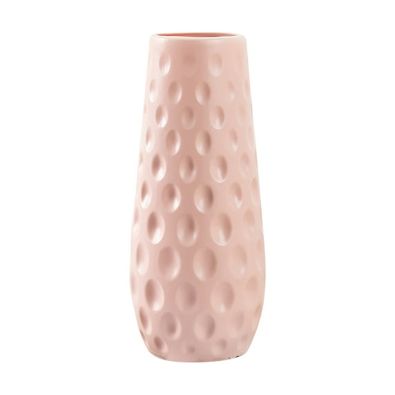 SLYNSHome Modern Flower Vases for Home Decorations Plastic Vase for Wedding Table Centerpieces Decorative Vase for Farmhouse - Pink