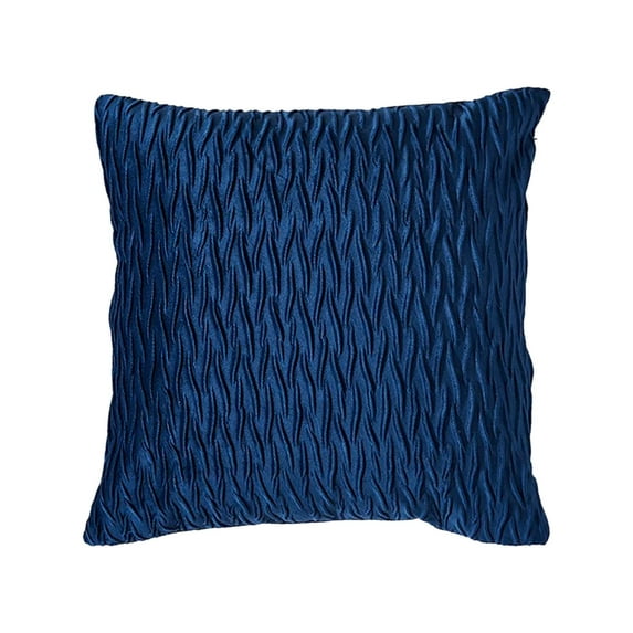 SLYNSHome Modern Pillowcases Decorative Standard Throw Pillow Covers Solid Color Pillow Cases Cushion Cover for Sofa Bed Couch - Blue