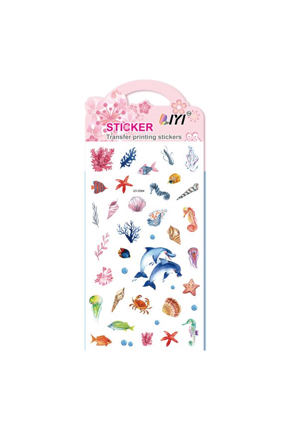 NEW Various Styles Ocean Stickers For Face masks Suitable For everyone 1PCS