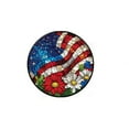 thumbnail image 1 of SLYNSHome Patriotic Window Clings for Glass Windows 4th of July Decorations for Home American Flag Flowers Memorial Day Decals Independence Day Wall Stickers, 1 of 8