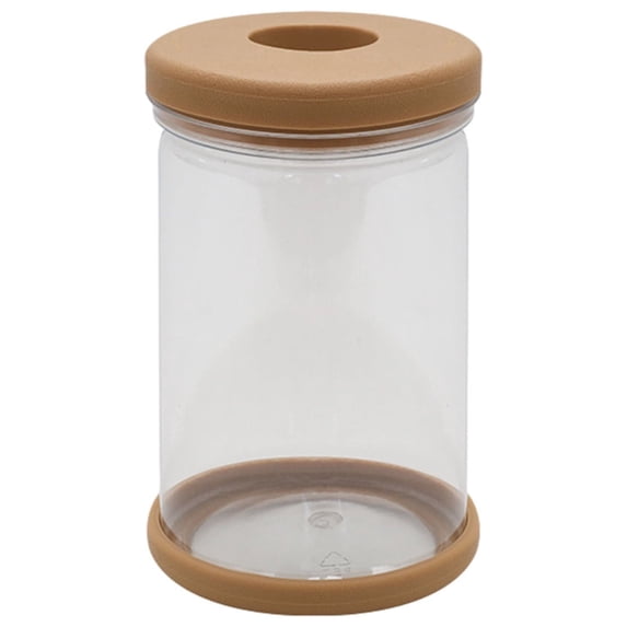 SLYNSHome Plants Propagation Station,Glass Planter Vase with Wooden Lid Desktop Plant Terrarium Glass Hydroponic Vases Water Plant Propagating Jars for Office Home Garden Decor