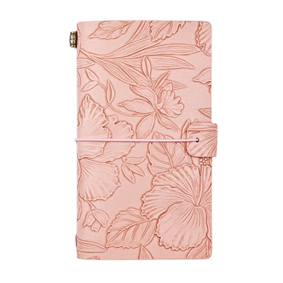 SLYNSHome Pocket Notebook Notepad Small Journal Notebook Mini Notebooks for Work 2025 New Daily Planner for Office - 7x4 inch (Pink)