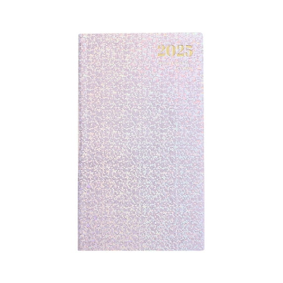 SLYNSHome Pocket Notebook Notepad Small Mini Notebooks Journal Notebook for Work 2025 New Daily Planner for Office - 6.9x4 inch (Pink)