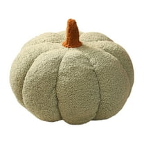 SLYNSHome Pumpkin Throw Pillow,3D Pumpkin Shaped Plush Pillow Soft Stuffed Pumpkin Toy Pumpkin Decorative Pillow Cushion for Home Bedroom Sofa Couch Supplies Thanksgiving Halloween