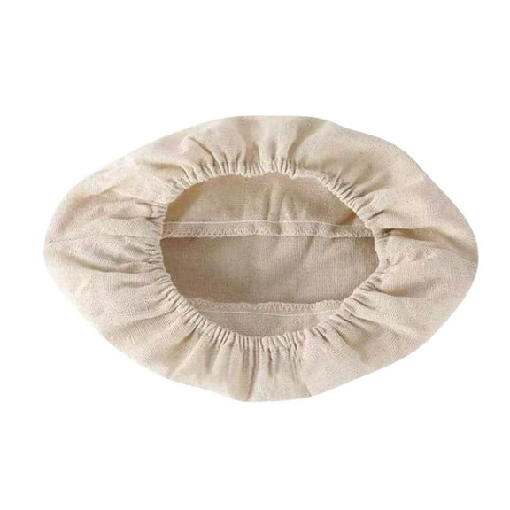 SLYNSHome Round Bread Proofing Basket Cloth Liner Sourdough Banneton Proofing Cloth Natural Rattan Baking Dough Basket Cover