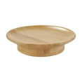 SLYNSHome Clearance Round Wooden Tray for Wine Glass,Wood Circle
