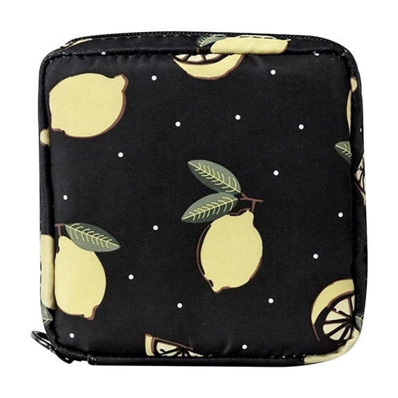 SLYNSHome Sanitary Napkin Storage Bag Period Bag With Zipper For Sanitary Napkins First Period Gifts For Girls Bags For Teen Girls Women Ladies