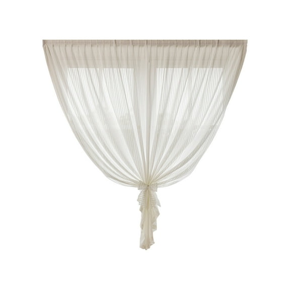 SLYNSHome Sheer Curtains 40x70.8 inch for Windows Decoration Lightweight Elegant Curtains with Light Filtering for Bedroom Living Room Yard Wedding