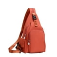 thumbnail image 1 of SLYNSHome Sling Bag for Women Crossbody Backpack Men Lightweight Chest Bag for Hiking,Travel (Orange), 1 of 7