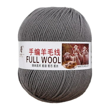 SLYNSHome Soft Yarn Wool for Crocheting Perfect for Knitting and Crocheting Merino Fine Wool Light Worsted Weight for Plush Balls,Bags,Sweaters,Shoes,Hats,Dolls