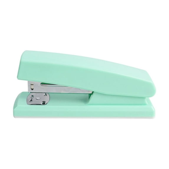 SLYNSHome Staplers for Desk Heavy Duty Handheld Stapler for Home Office Supplies Office Essentials (Green)