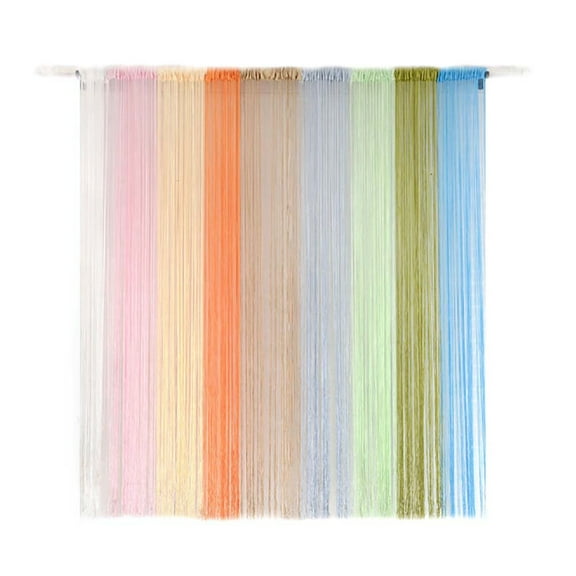 SLYNSHome String Curtains Patio Net Fringe for Door Fly Screen Divider Cut To Size