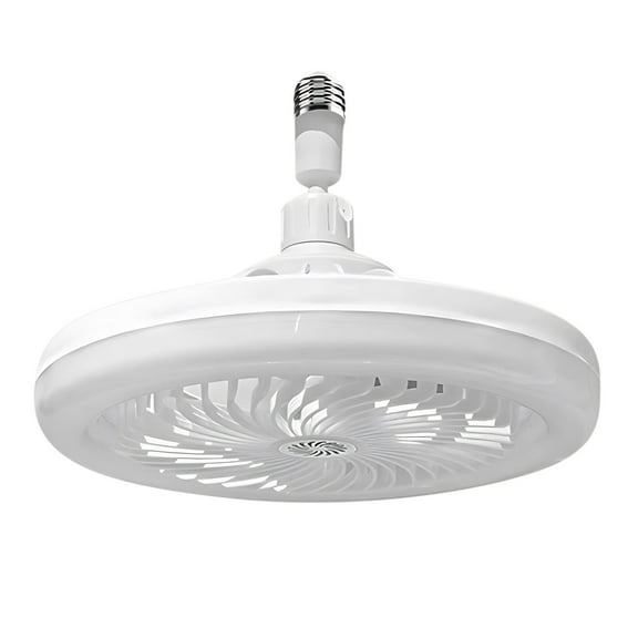 SLYNSHome Study Bedroom Living Room Super Bright Energy-saving Fan Light E27 Universal Head Three Gear Light Three Gear Wind Speed