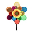 thumbnail image 1 of SLYNSHome Sunflower Pinwheels for Lawn,Garden Wind Spinners Large Windmill Pinwheel Sunflower Wind Sculptures Statue for Garden,Yard,Party Outdoor Decor, 1 of 9