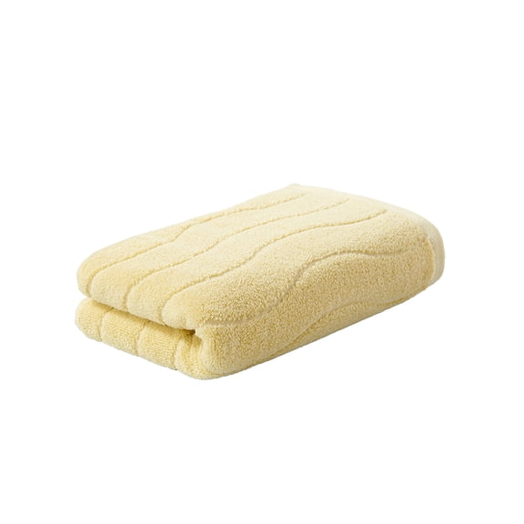 SLYNSHome Towels for Bathroom13.3x29.5 inch,Kitchen Solid Color Soft Face Cloth Strong Absorbent Lightweight Breathable Thickened Washcloths for Body,Sport,Yoga,SPA,Fitness (Beige)