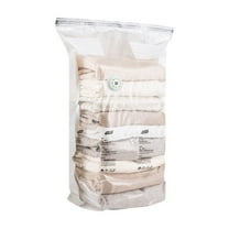 SLYNSHome Vacuum Storage Bags for Clothes Compression Sealer Clothing Organizer Bags for Comforters Blankets Quilt Space Saver - 19.6x27.5x11.8 inch