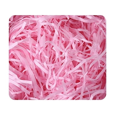 SLYNSHome Valentine's Day Crinkle Cut Paper Raffia Paper Filler for Gifts Boxs Decoration - 0.22 lb - Confetti Gift Boxes Wrapping Packing Filling (Pink)