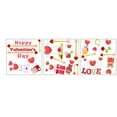 thumbnail image 1 of SLYNSHome Valentine's Day Window Clings Stickers Decorations Cute Heart Valentine's Wall Decals for Home Hotel Wedding Propose Ornament, 1 of 8