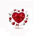 thumbnail image 1 of SLYNSHome Valentine's Day Window Clings Stickers Decorations Rose & Heart Peel and Stick Valentine's Window Decals - Double Side - for Wedding,Propose, 1 of 6