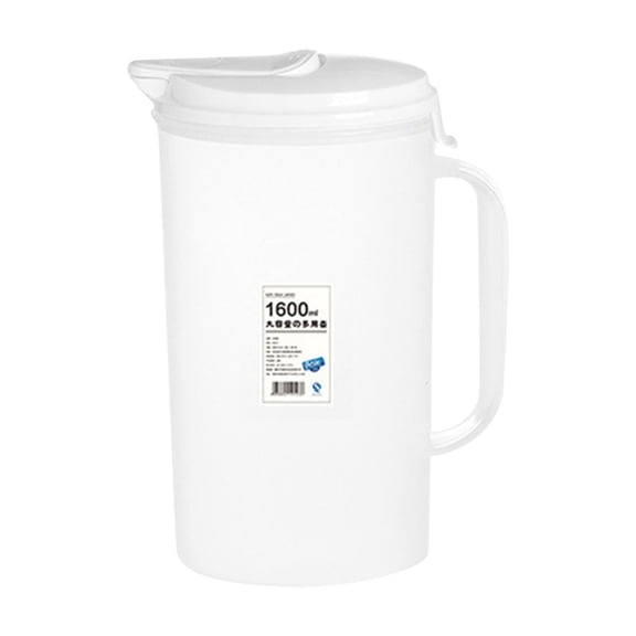 SLYNSHome Water Pitcher with Lid,Drink Dispenser for Fridge Iced Tea Pitcher Drink Dispenser For Fridge Microwave & Dishwasher Safe Pitcher for Tea Sangria Milk or Juice Cold Water Pitcher