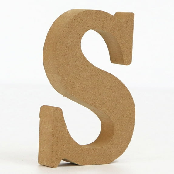 SLYNSHome Wood Wooden Letters Log Alphabet Wedding Birthday Party Home Decorations